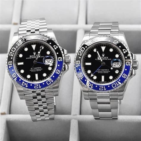 rolex gmt master 2 batman nuovo|rolex batman vs batgirl.